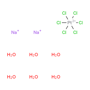 Sodium hexachloroplatinate(IV) hexahydrate CAS: 19583-77-8
