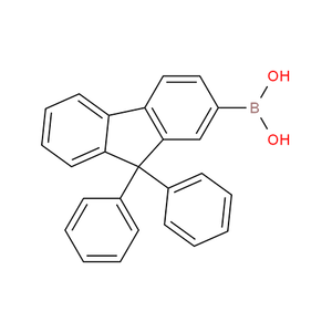 (9,9-Diphenyl-9H-fluoren-2-yl)boronic acid CAS: 400607-31-0