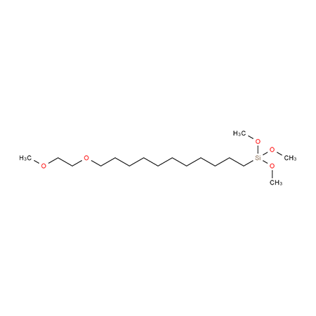 11-(2-METHOXYETHOXY)UNDECYLTRIMETHOXYSLANE CAS : 1384163-86-3