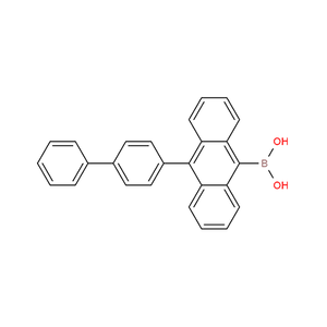 B-(10-[1,1'-Biphenyl]-4-yl-9-anthracenyl)boronic acid CAS:400607-47-8