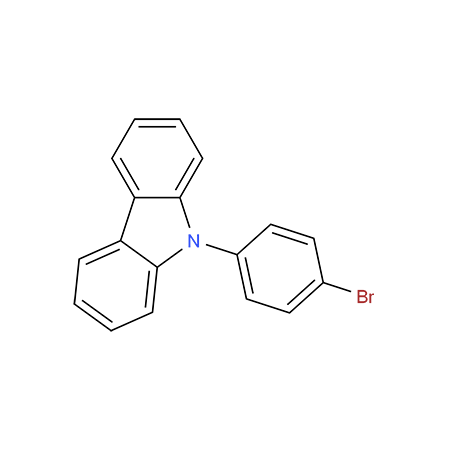 9-(4-Bromophenyl)carbazole CAS:57102-42-8