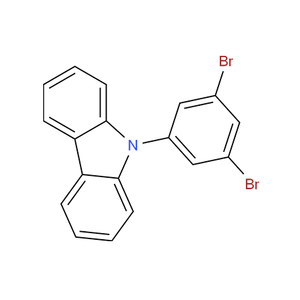 9-(3,5-Dibromophenyl)-9H-carbazole CAS:750573-26-3