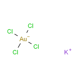 Potassium tetrachloroaurate CAS: 13682-61-6