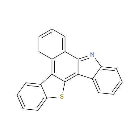 5H--Benzo-a-1-benzothieno-3-2--c-carbazole CAS:1442458-61-8
